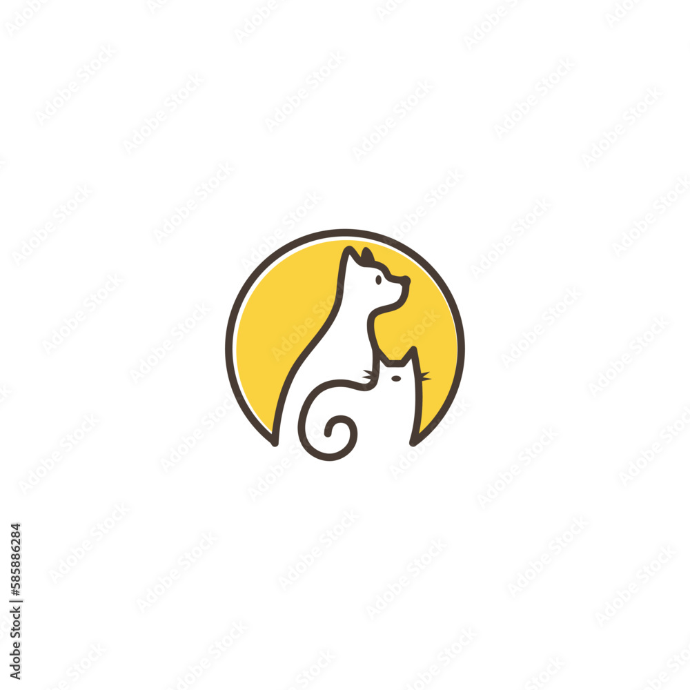 modern creative pet logo designs
