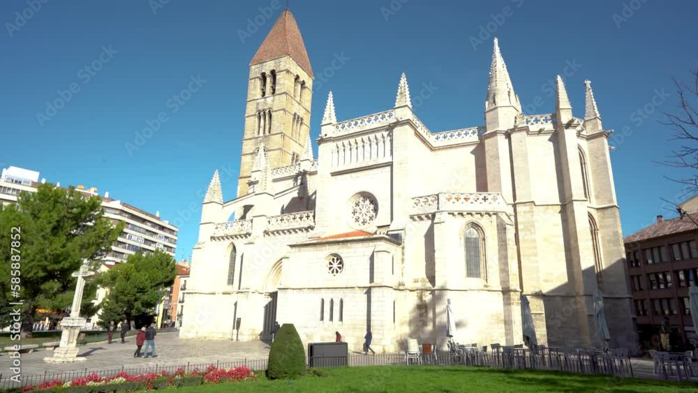 Valladolid, Spain - November 12 2022: View of Valladolid, Spain - November 12 2022: View of