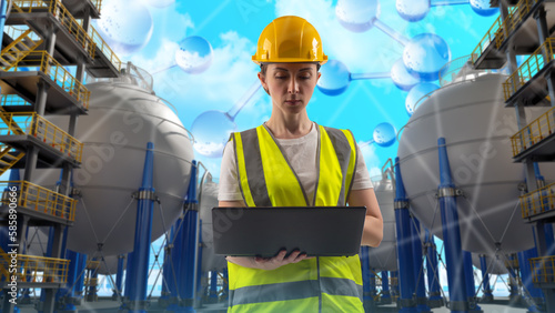 Industrial plant engineer. ...