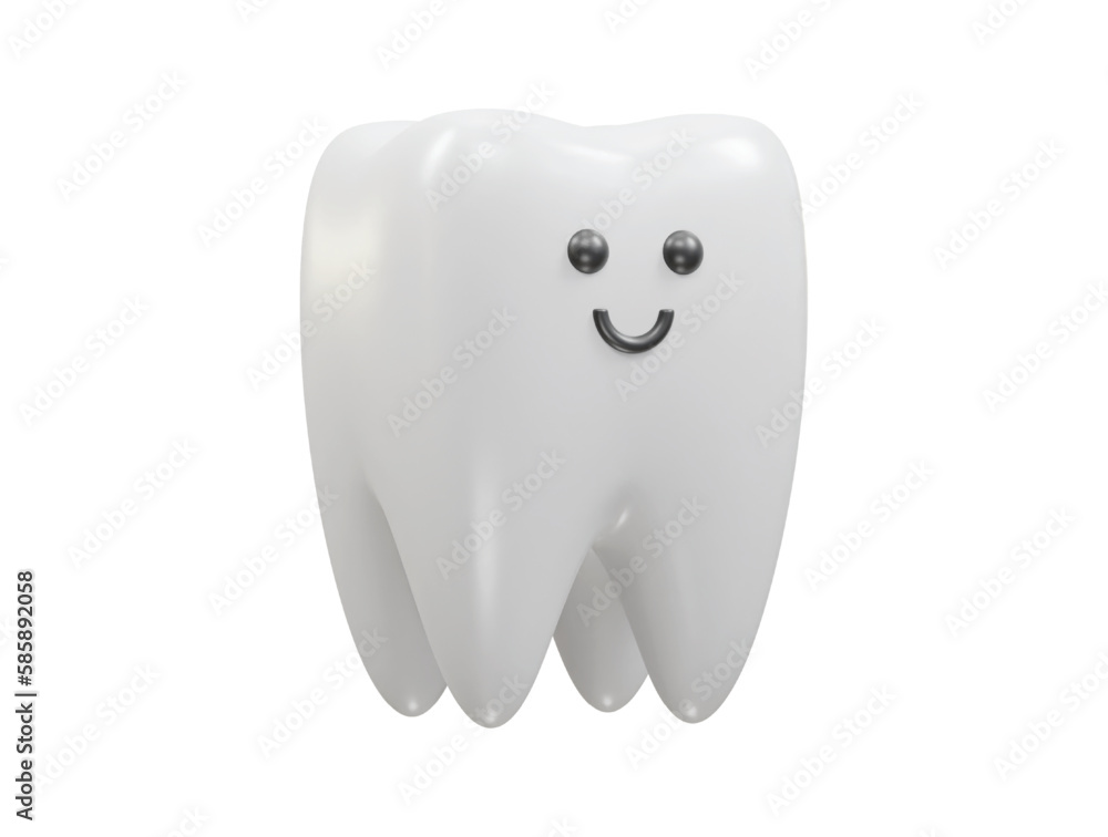 Teeth icon render 3d illustration vector element Teeth icon render 3d illustration vector element
