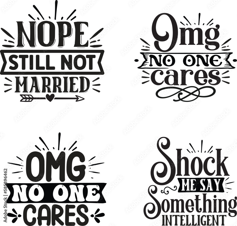 Obraz premium sarcastic Quotes svg Bundle. Quotes about sarcastic, sarcastic cut files Bundle