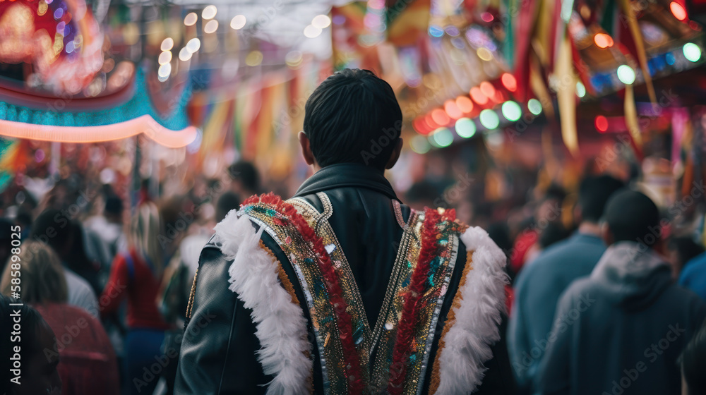 people on carnival celebration generative ai people on carnival celebration generative ai