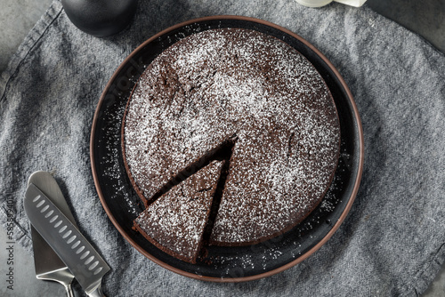 Baked Chocolate Olive Oil Cake