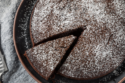 Baked Chocolate Olive Oil Cake