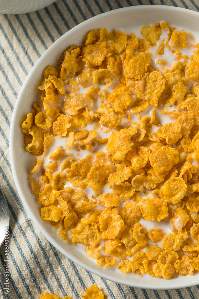 Homemade Healthy Corn Flakes Cereal Homemade Healthy Corn Flakes Cereal