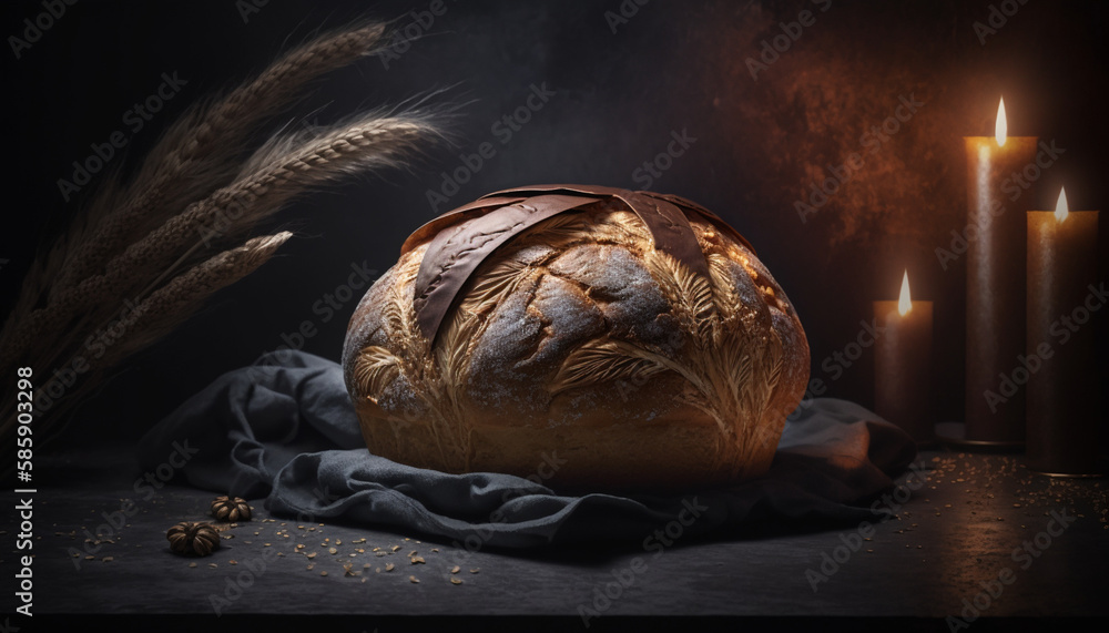 Artistic bread photography