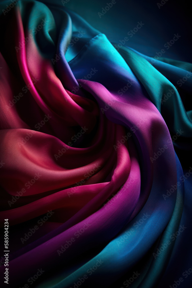 Obraz premium abstract multicolored cotton background