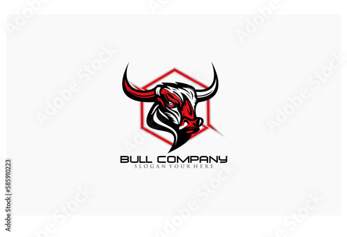 Φωτογραφία red bull creative concept design business logo