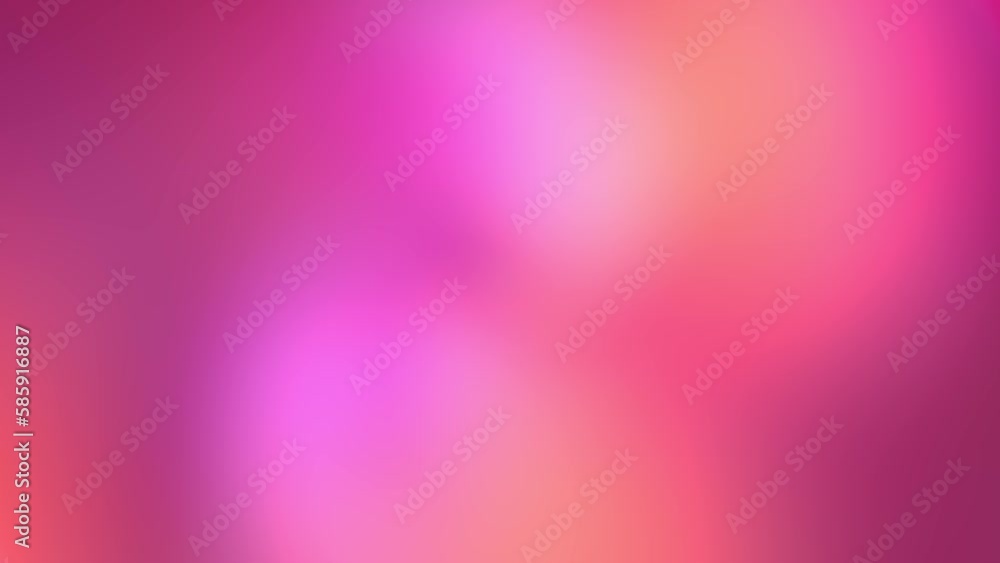 Soft pink light glow blurry gradient animation. 2D rendering abstract background