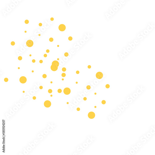 Cute abstract splatter