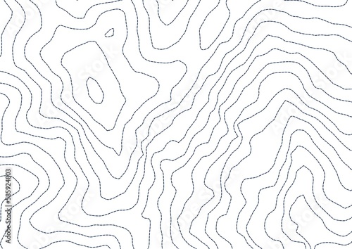 Contornos topográficos