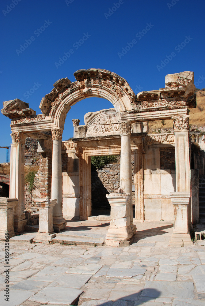 Ephesus, Turkey 2008 - Temple of Hadrian