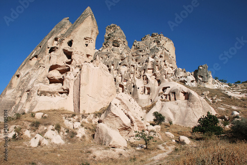 Rock city in Cappadocia, Turkey