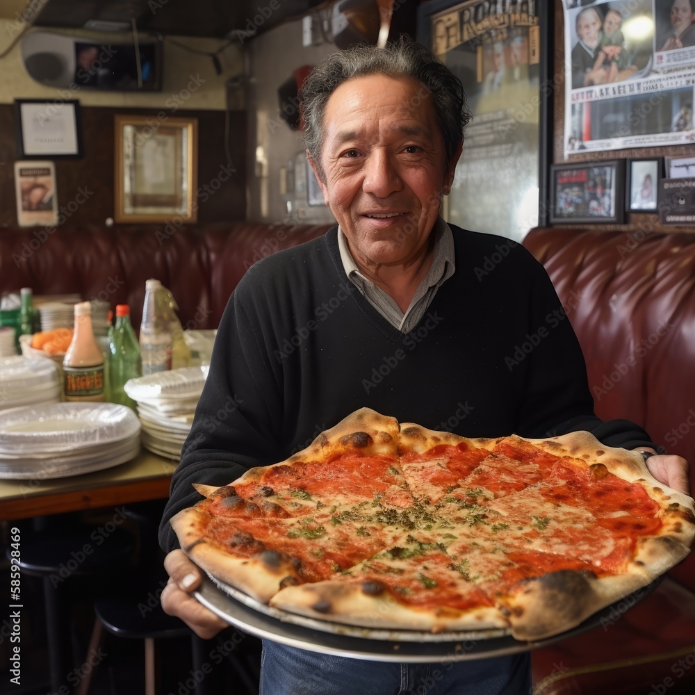 A thirdgeneration master pizza maker who has dedicated his life to