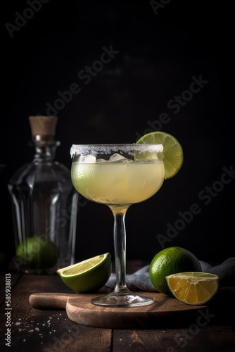 Margarita with lime.