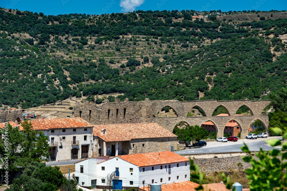 The Aqueduct of Santa Llucia in Morella