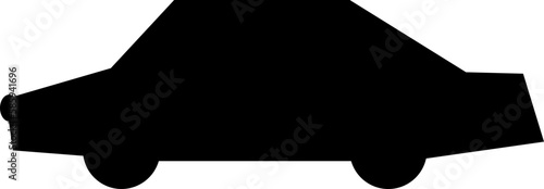 car design illustration isolated on transparent background