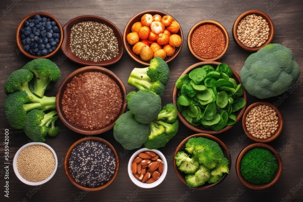 Vegan food backgrounds large group of fruits and vegetables Vegan food backgrounds large group of fruits and vegetables