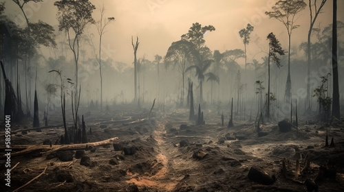 Amazon Forest Burnt