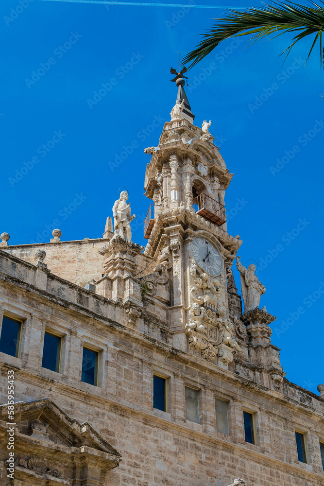 Iglesia de los Santos Juanes, Valencia-España, junto al mercado Central. 

