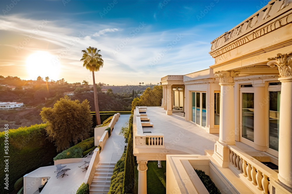 Villa in Beverly Hills, California. Holiday in Los Angeles. Luxyry