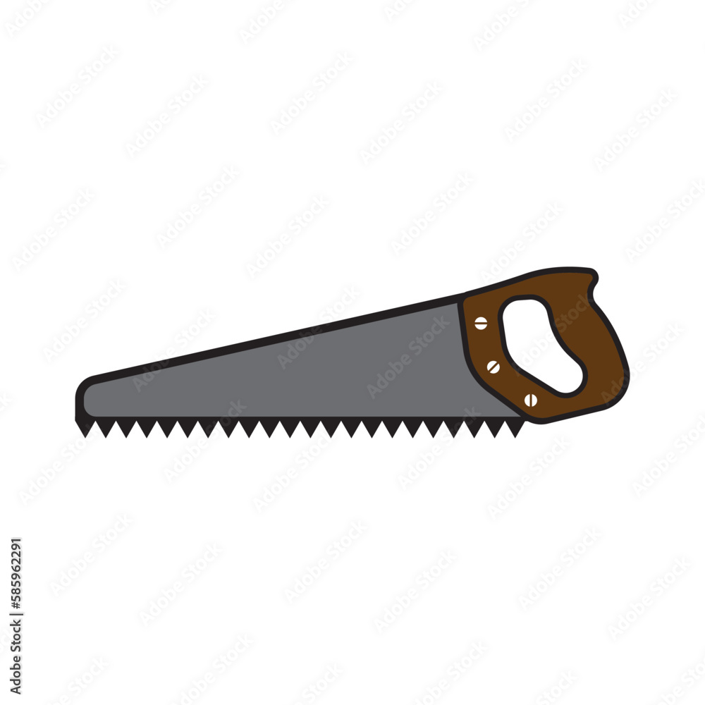 Saw icon logo,illustration template design Saw icon logo,illustration template design