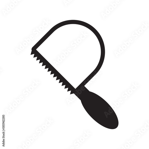 Saw icon logo,illustration template design