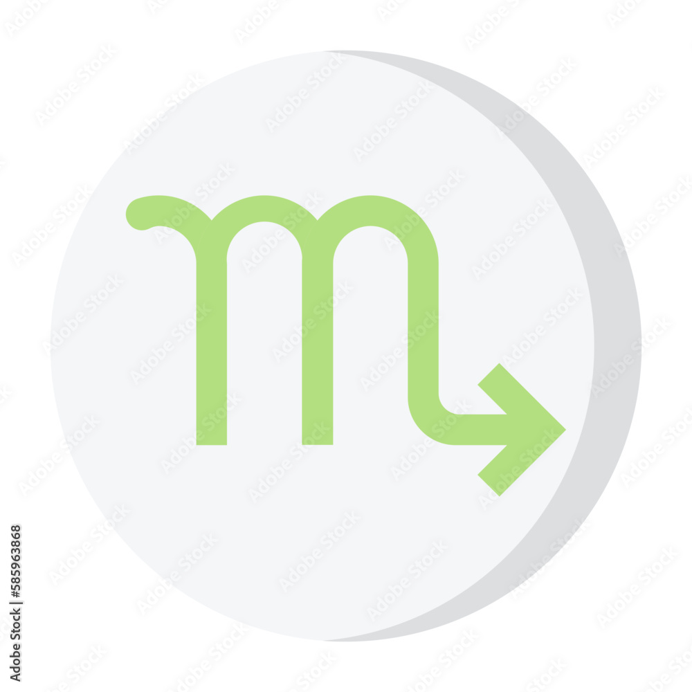 Zodiac Flat Icon Zodiac Flat Icon
