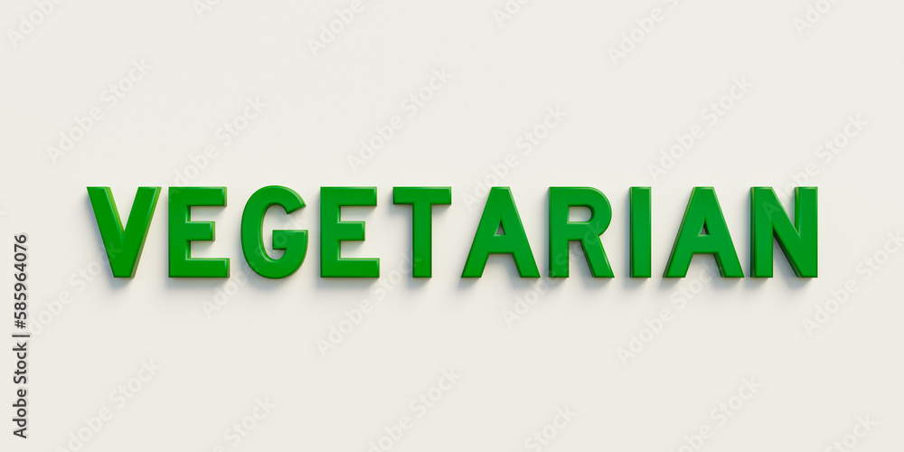 Vegetarian. Banner, sign in green capital letters and the word vegetarian. Healthy food, healthy life style, sustainable life, vegetable, vegetarians, diet, food, green and healthy eating. Vegetarian. Banner, sign in green capital letters and the word vegetarian. Healthy food, healthy life style, sustainable life, vegetable, vegetarians, diet, food, green and healthy eating.