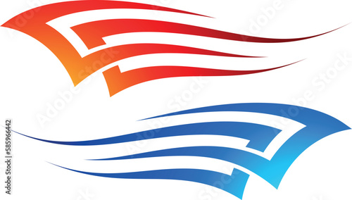 Tribal tattoo vector art image illustration. Racing car body side sticker side decal for car, auto, truck, boat, suv and motorcycle.