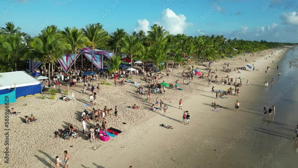 Praia Paradisíaca Pratigi Ituberá Bahia Festival Universo Paralello Paralelo Camping Rave Trance Techno House Música Eletrônica Palco Tenda Verão Janeiro Calor Brasil Verao Viagem Turismo Natureza