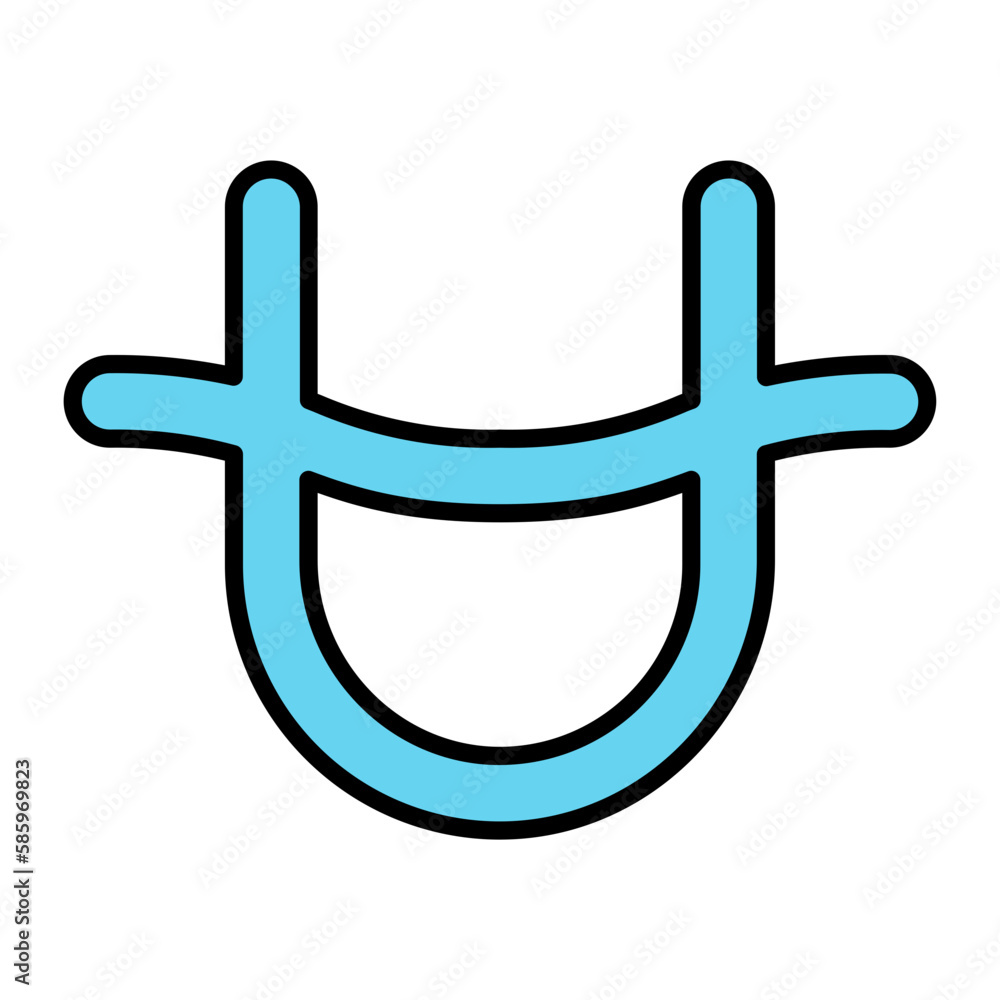 Fototapeta premium Ophiuchus Line Color icon