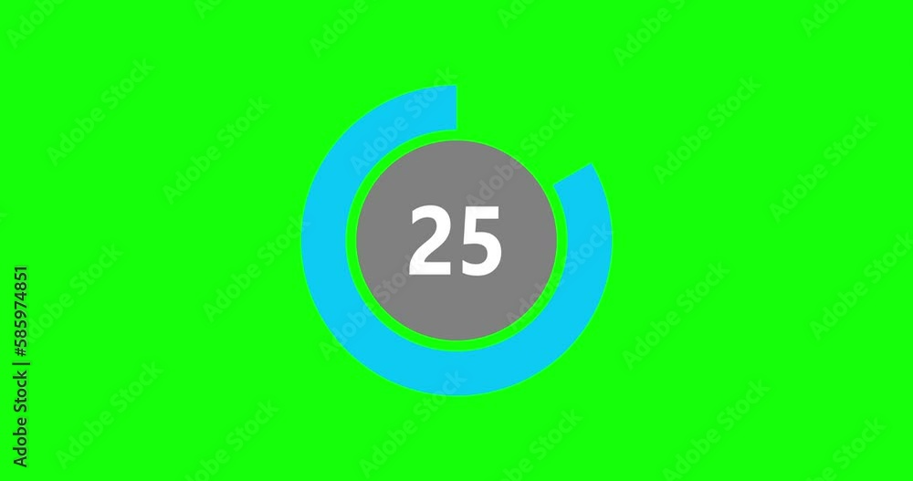 Countdown Timer From 30 To 0 Seconds Realtime Modern Flat Design Of Countdown Timer From 30 To 0 Seconds Realtime Modern Flat Design Of