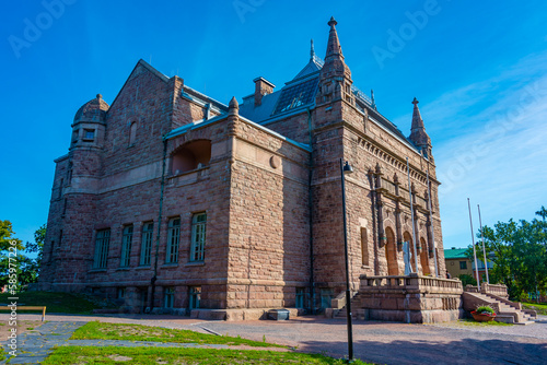 View of Turku Art Museum in Finland photo