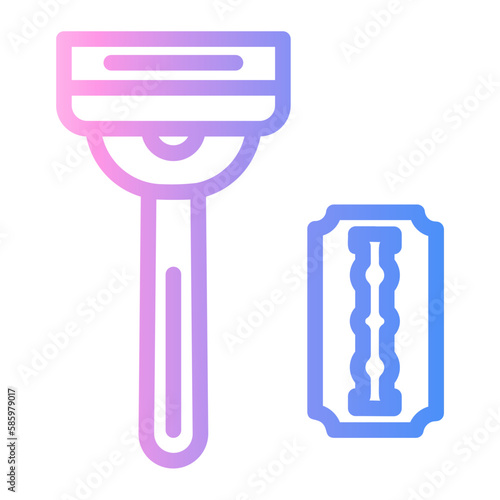 shaving razor icon