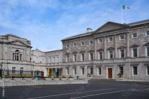 Leinster House, the building used for the Parliament of Ireland photo