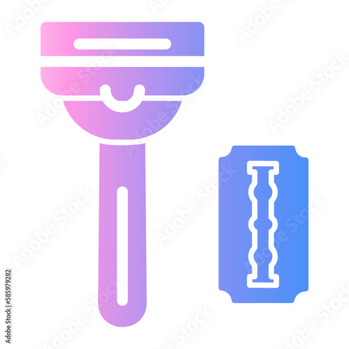 shaving razor icon