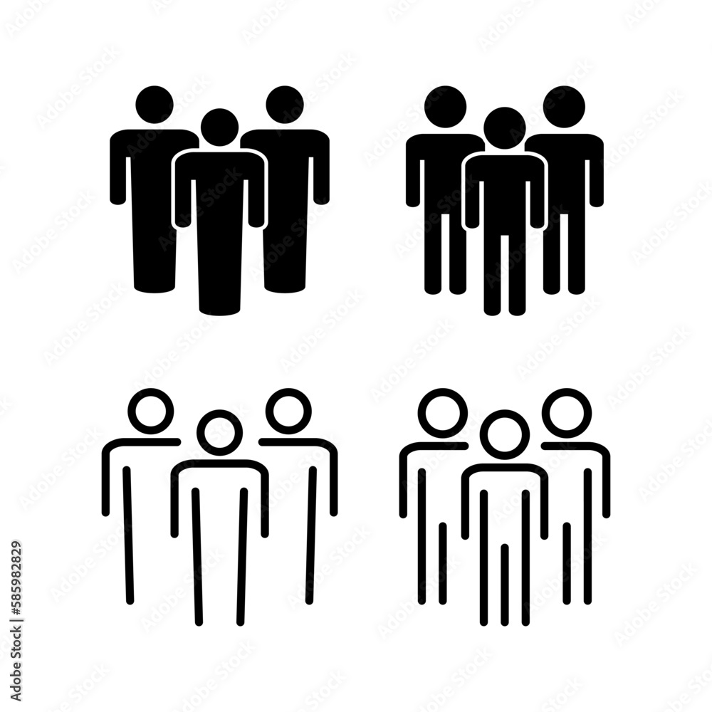 People icon vector illustration. person sign and symbol. User Icon vector People icon vector illustration. person sign and symbol. User Icon vector