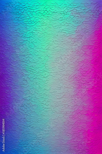 Holographic Texture Blue Green and Pink created with Generative AI Technology