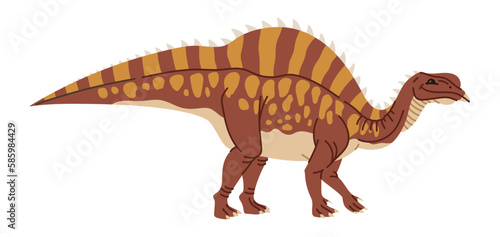 Polacanthus, spiked, ankylosaurian dinosaur © Buch&Bee