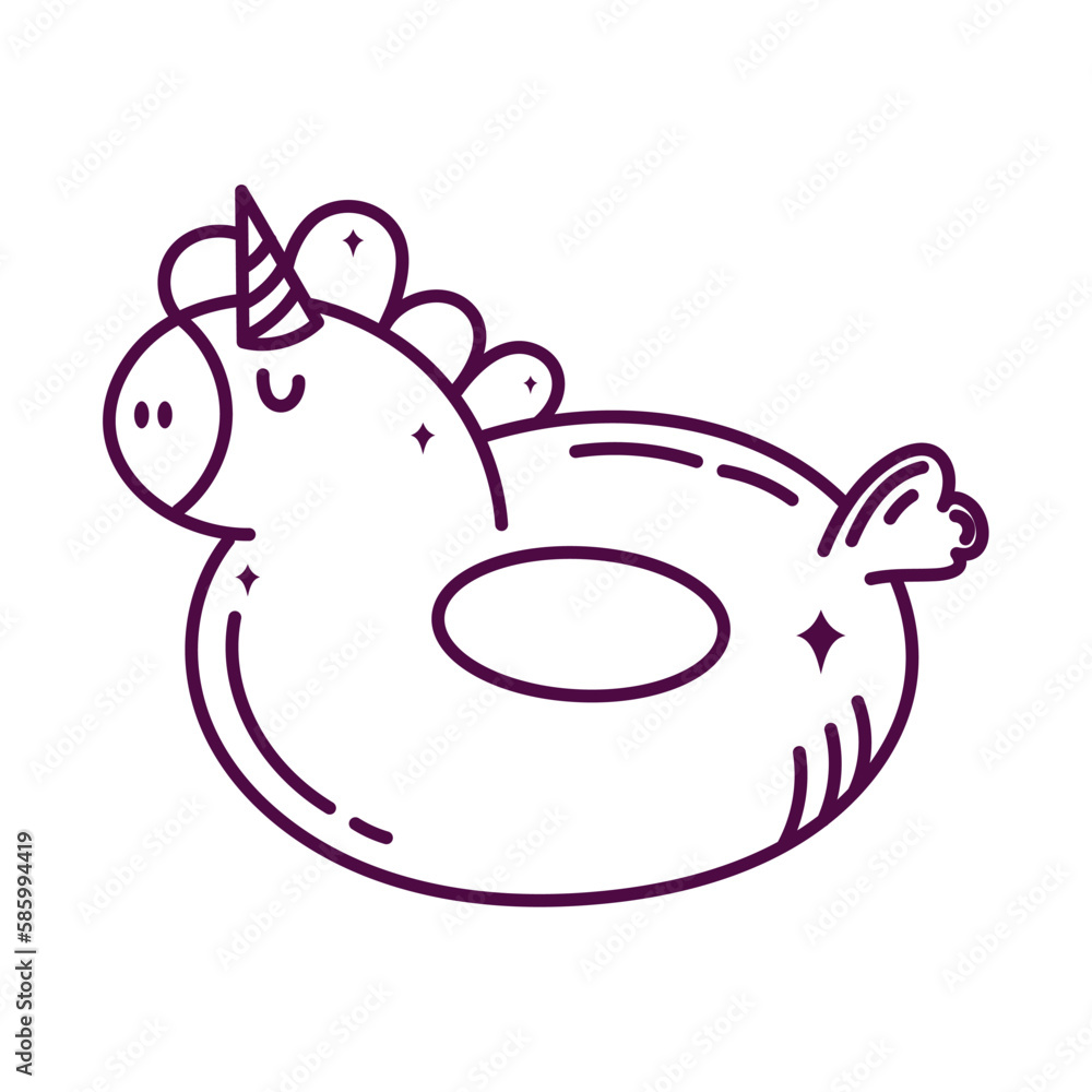 floating ring unicorn floating ring unicorn
