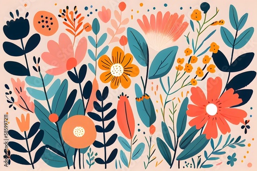 flower pattern illustration