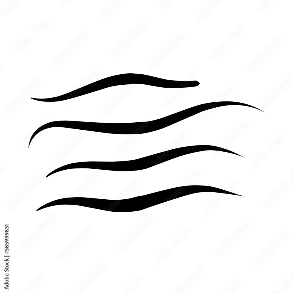 Fototapeta premium Air Wind icon