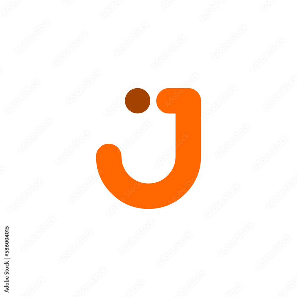 Vector of an editable logo with the letter Vector of an editable logo with the letter