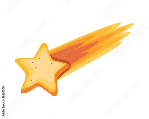 shooting star galaxy