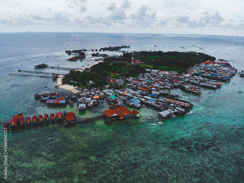 view of the Mabul Island photo