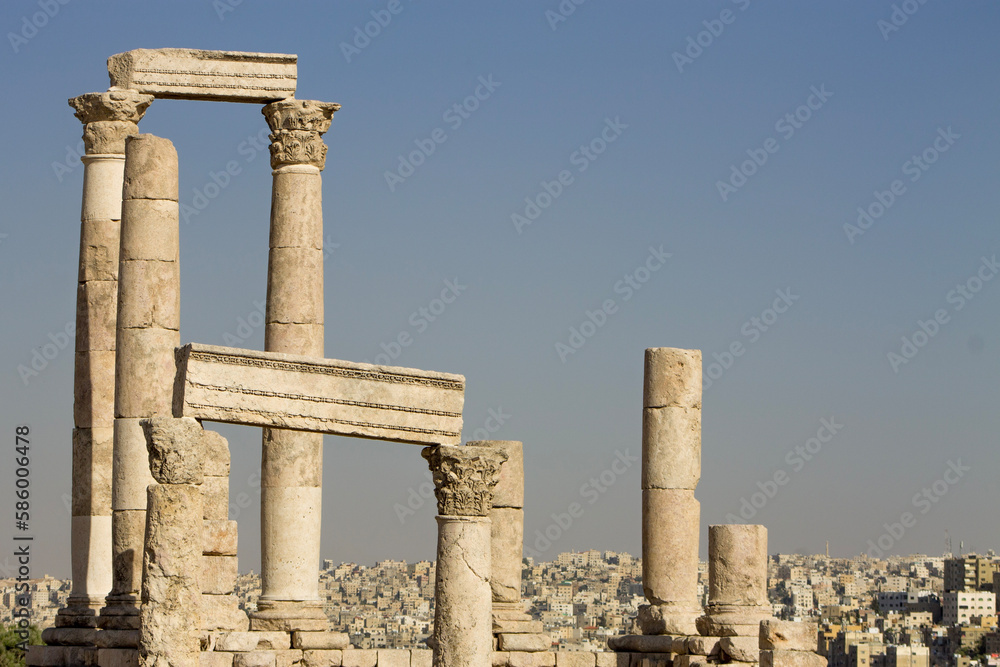 The Citadel in Amman, Jordan