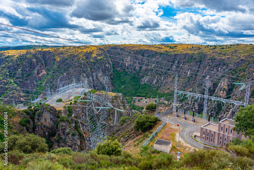 AldeadГЎvila hydro power plant in Spain photo