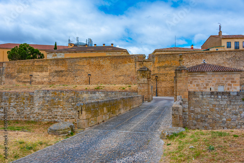 Medieval fortification at Ciudad Rodrigo in Spain photo