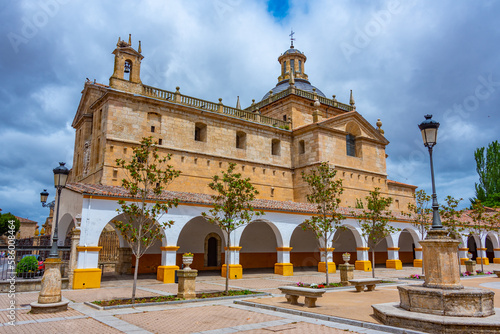 Cerralbo church at Spanish town Ciudad Rodrigo photo